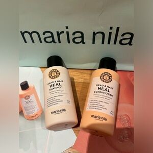 New Maria Nila Heal Shampoo & Conditioner 3.4 oz Set
